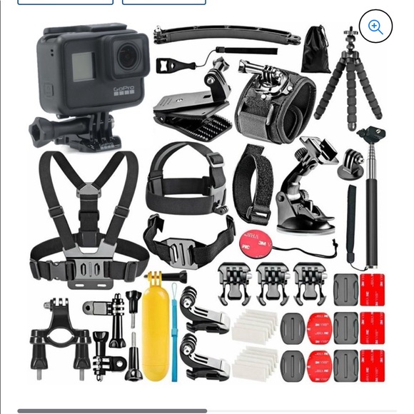 GoPro Hero 7 Silver Bundle (Never Used) - Picture 7 of 8